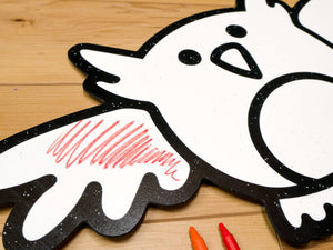 Hooting Owl | Color n’ Erase | Play & Décor