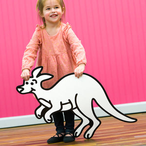 Kangaroo | Color n’ Erase | Play & Décor
