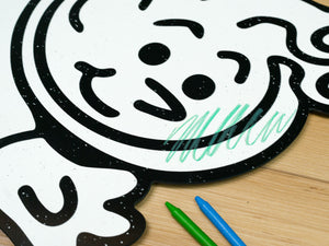 Jetpack Alien | Color n’ Erase | Play & Décor