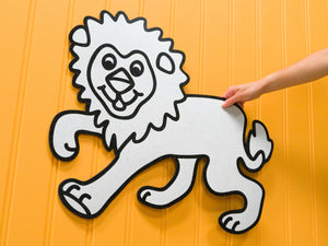 Lion | Color n’ Erase | Play & Décor
