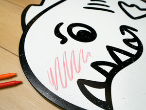 Piranha Fish | Color n’ Erase | Play & Décor