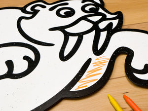 Sabertooth Dinosaur | Color n’ Erase | Play & Décor