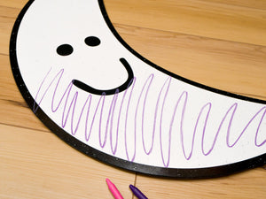 Smiley Moon | Color n’ Erase | Play & Décor