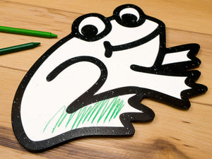 Tiny Pond Frog | Color n’ Erase | Play & Décor