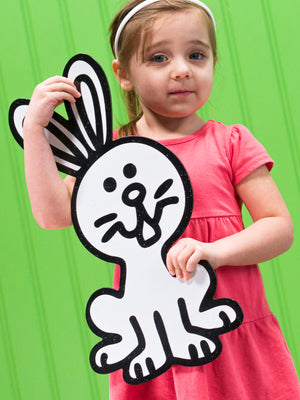 Bunny Rabbit | Color n’ Erase | Play & Décor