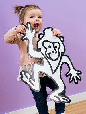 Dancing Monkey | Color n’ Erase | Play & Décor