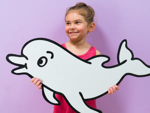 Diving Dolphin | Color n’ Erase | Play & Décor