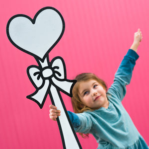 Heart Wand | Wall Art for Creative Kids