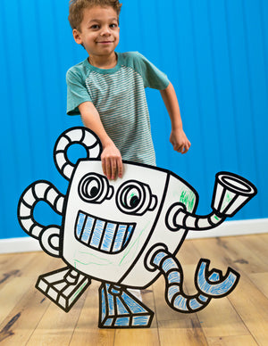 Helper Robot | Color n’ Erase | Play & Décor