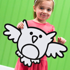 Hooting Owl | Color n’ Erase | Play & Décor