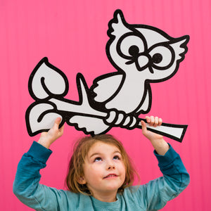 Little Owl | Color n’ Erase | Play & Décor