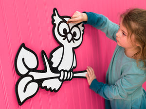 Little Owl | Color n’ Erase | Play & Décor