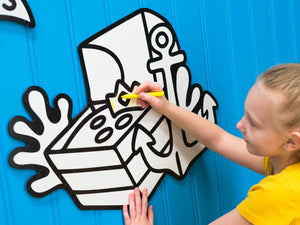 Treasure Chest | Color n’ Erase | Play & Décor