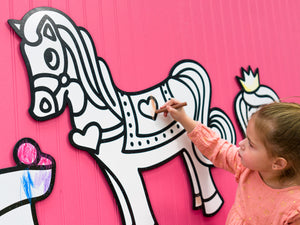 Princess Horse | Wall Art for Creative Kids