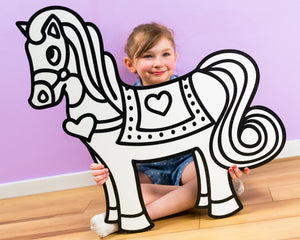 Princess Horse | Wall Art for Creative Kids