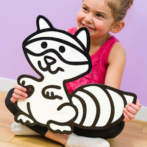 Raccoon | Color n’ Erase | Play & Décor