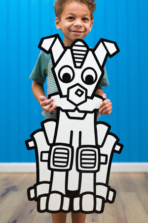 Robot Dog | Color n’ Erase | Play & Décor