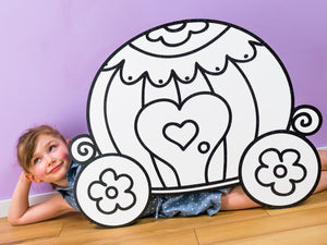 Royal Carriage | Wall Art for Creative Kids