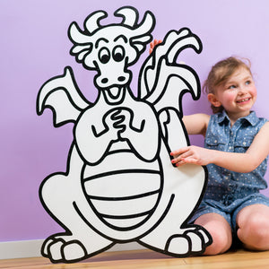 Sitting Dragon | Color n’ Erase | Play & Décor