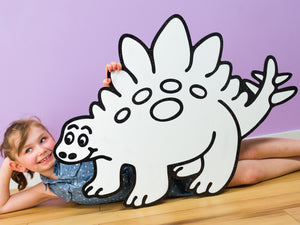 Stegosaurus Dinosaur | Color n’ Erase | Play & Décor