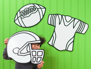 Touchdown Football Set | Color n’ Erase | Play & Décor