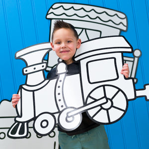 Train Engine | Color n’ Erase | Play & Décor