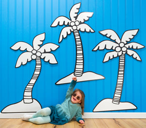 Palm Tree Set | Color n’ Erase | Play & Décor
