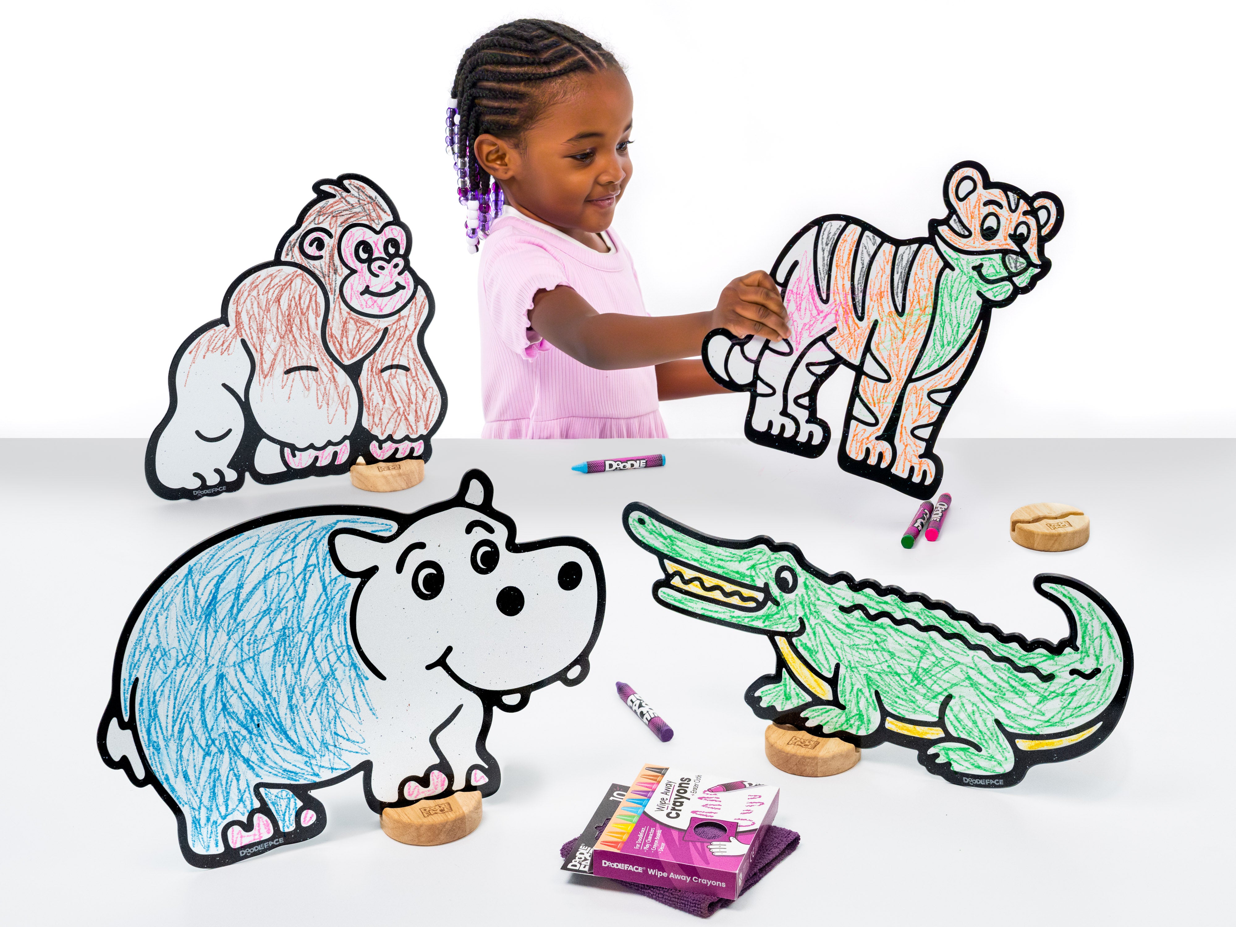 Safari Zoo Companion Play Set | Toy for Creative Kids