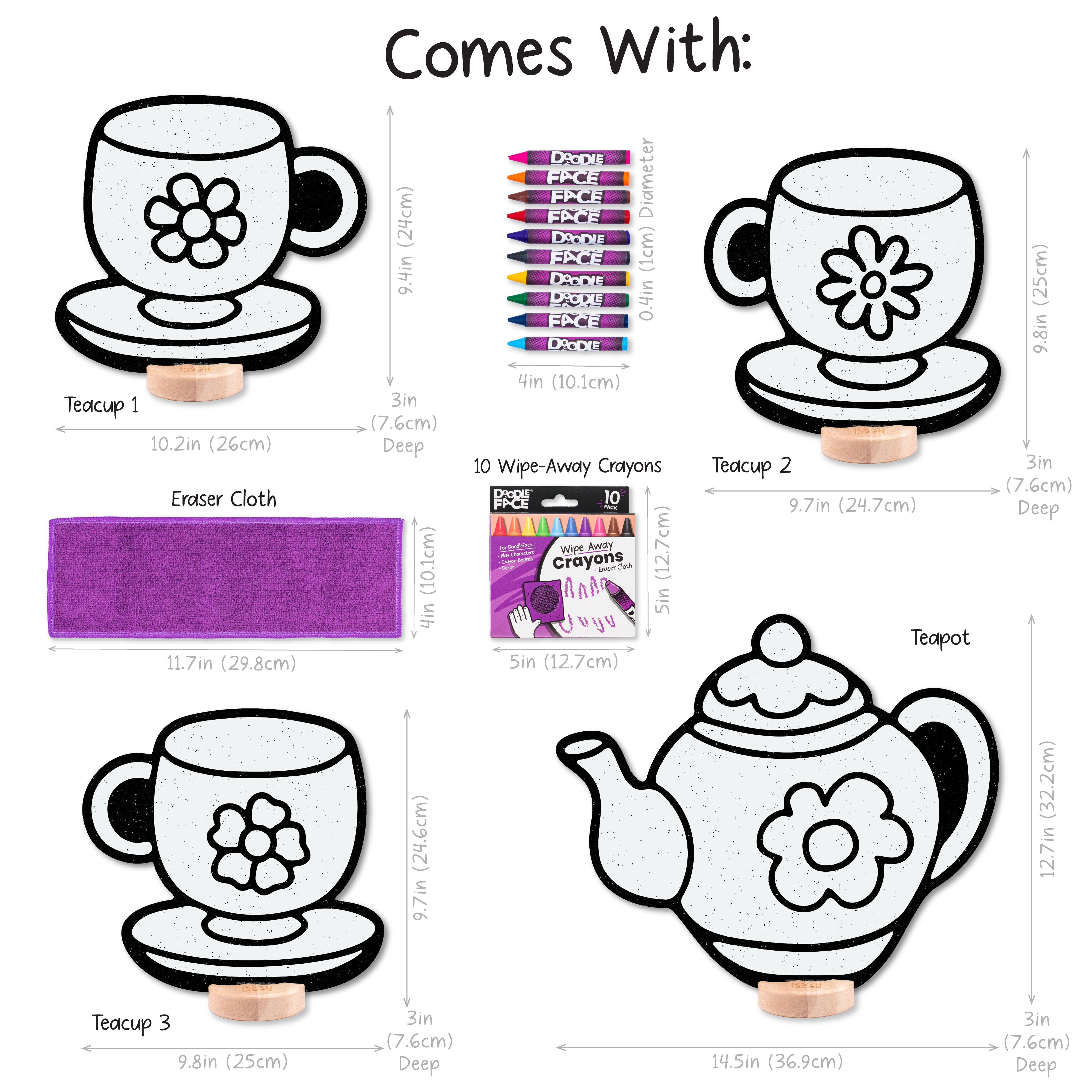 Tea Party Set – Imaginative Fun & Creativity | DoodleFace