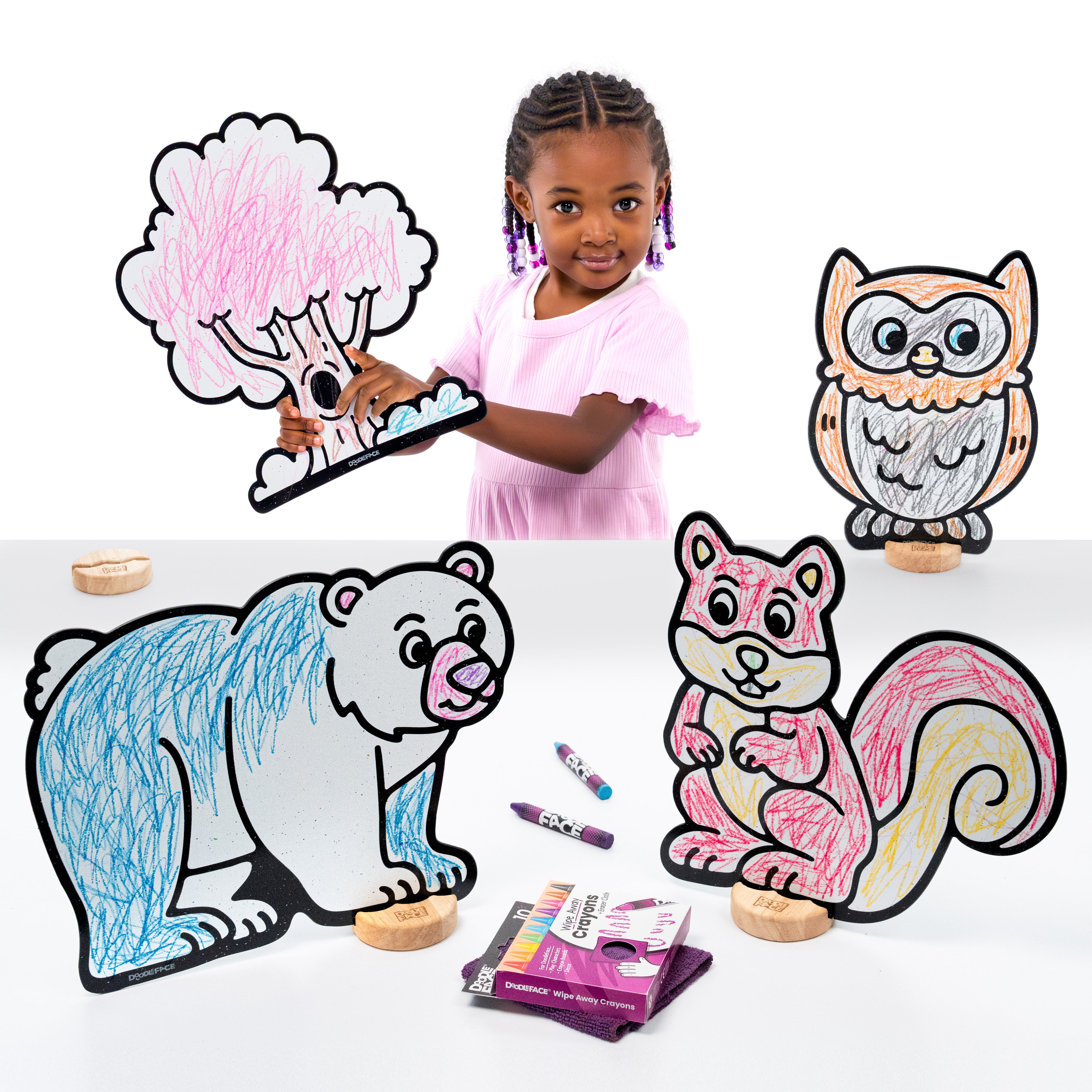 Woodland Animal Companion Play Set | Toy for Creative Kids