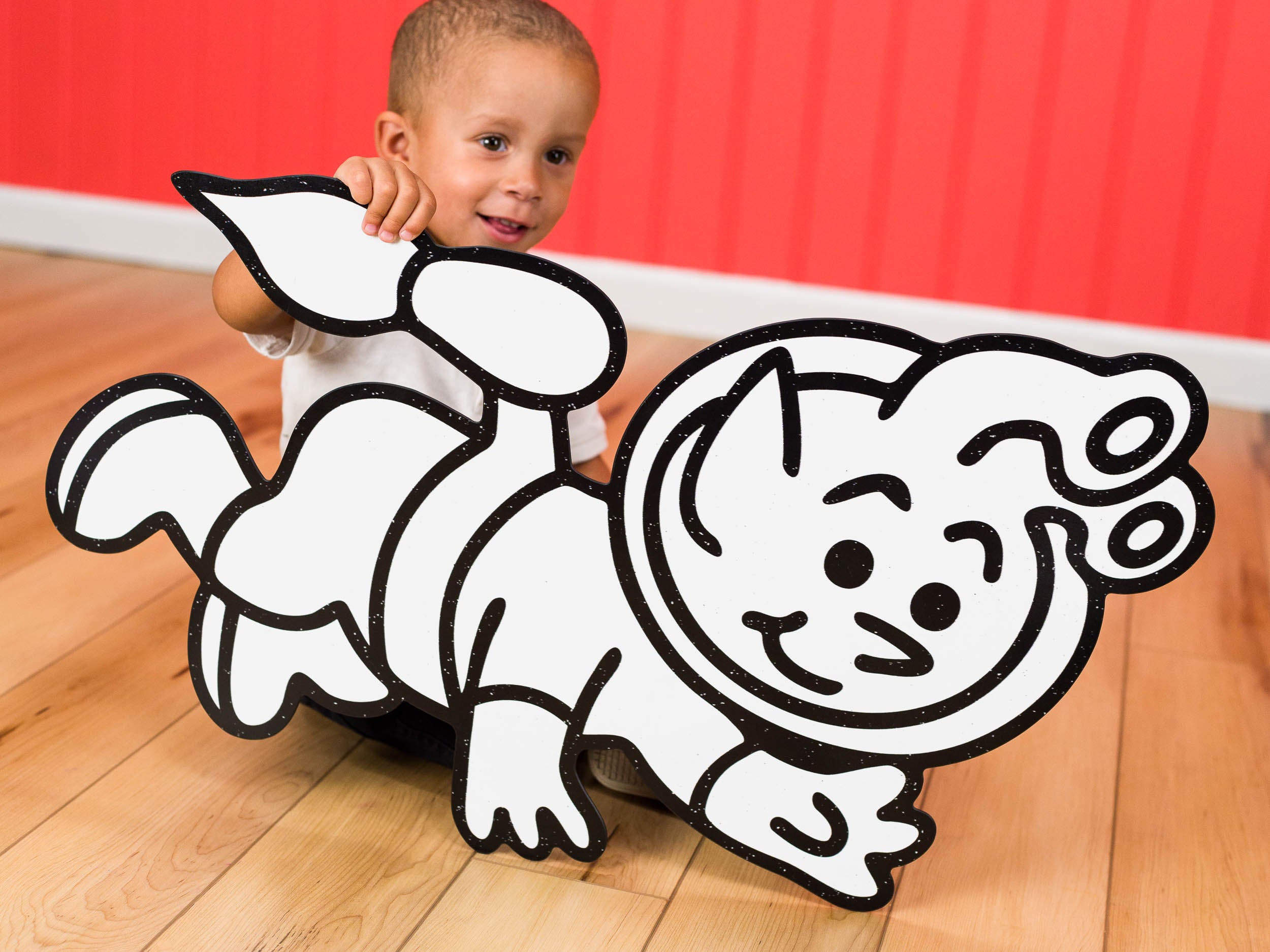 Jetpack Alien | Wall Art for Creative Kids – DoodleFace