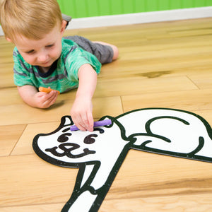 Kitty Cat Corner | Color n’ Erase | Play & Décor