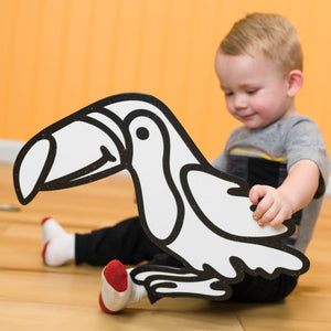 Toucan Bird | Color n’ Erase | Play & Décor